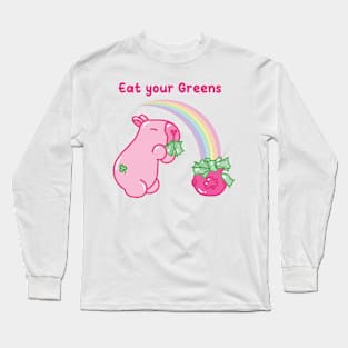 Eat your greens - Khat & Kappi Long Sleeve T-Shirt